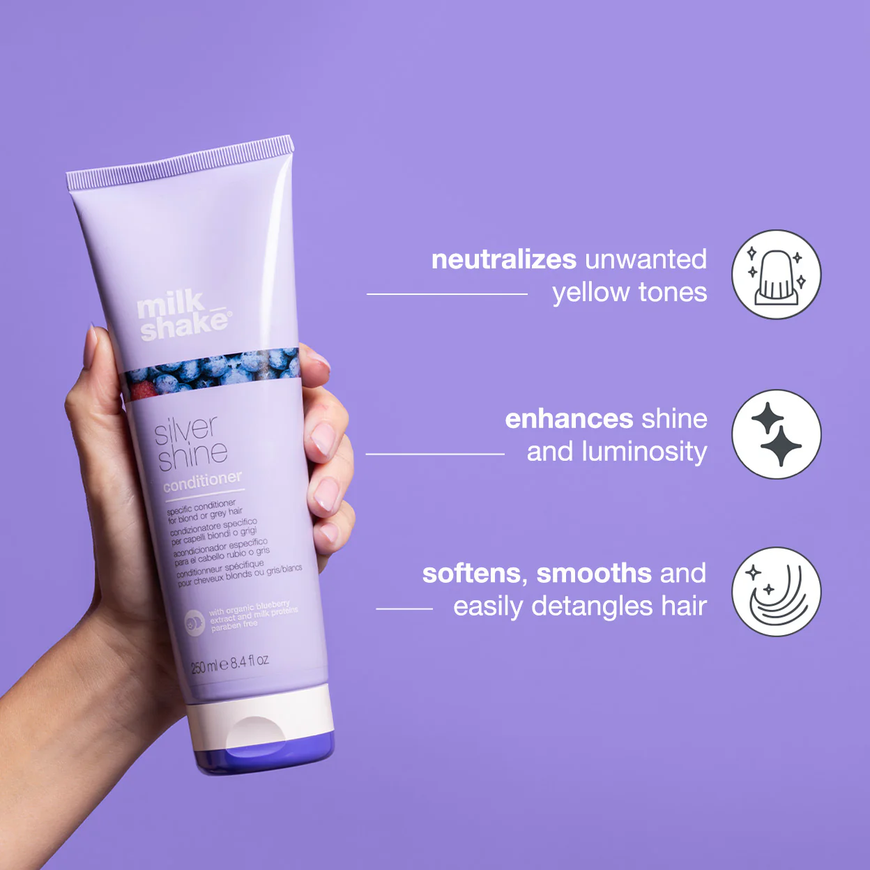 milk_shake silver shine conditioner - Image 4