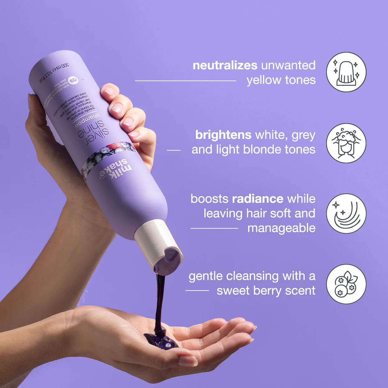 milk_shake silver shine shampoo - Image 4